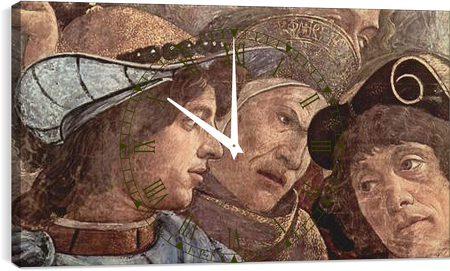 Часы картина - The punishment of the Leviter (detail 2) Сандро Боттичелли