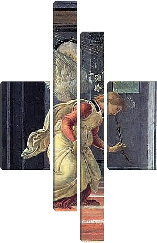 Модульная картина - The Annunciation detail (2) Сандро Боттичелли