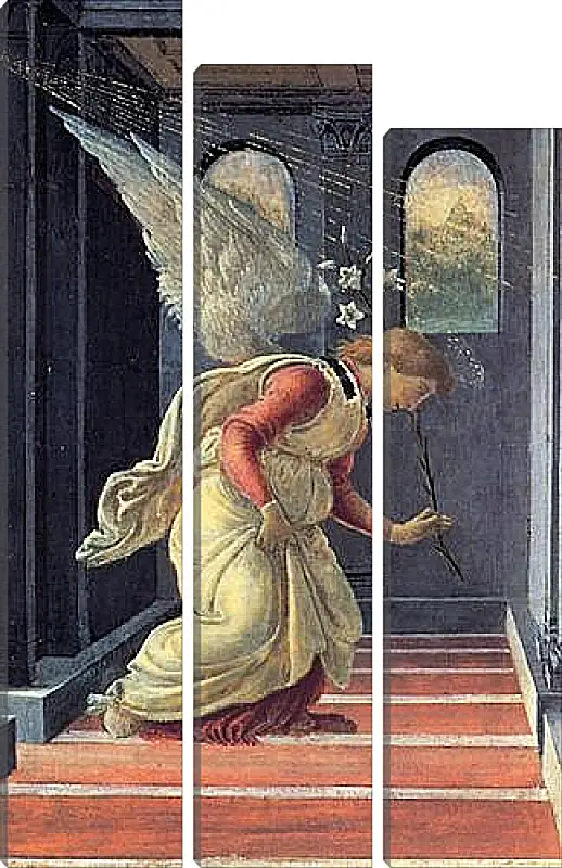 Модульная картина - The Annunciation detail (2) Сандро Боттичелли