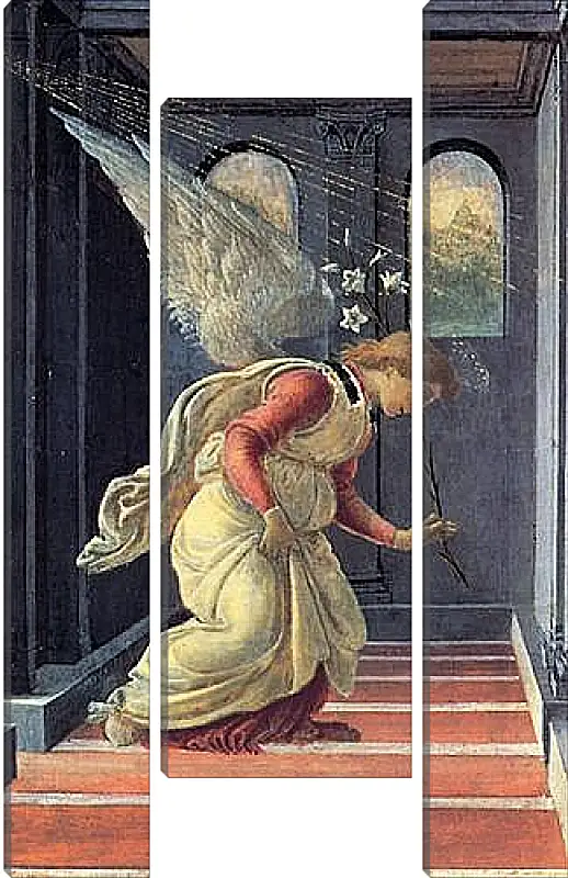 Модульная картина - The Annunciation detail (2) Сандро Боттичелли