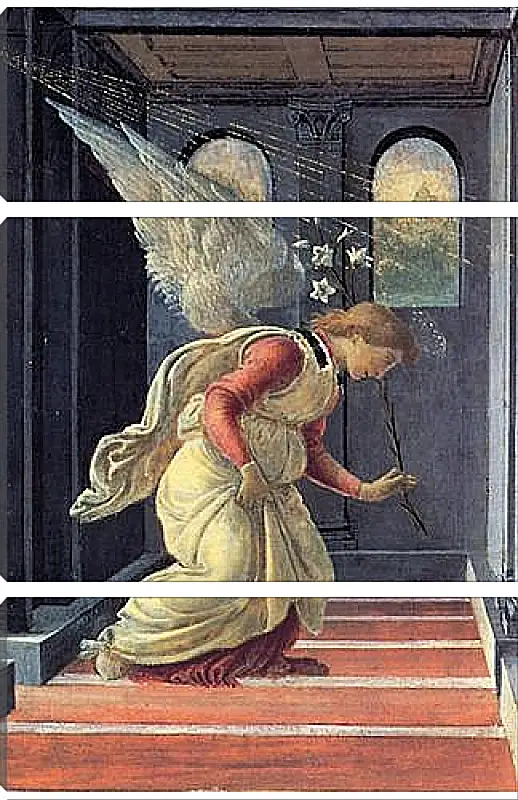 Модульная картина - The Annunciation detail (2) Сандро Боттичелли