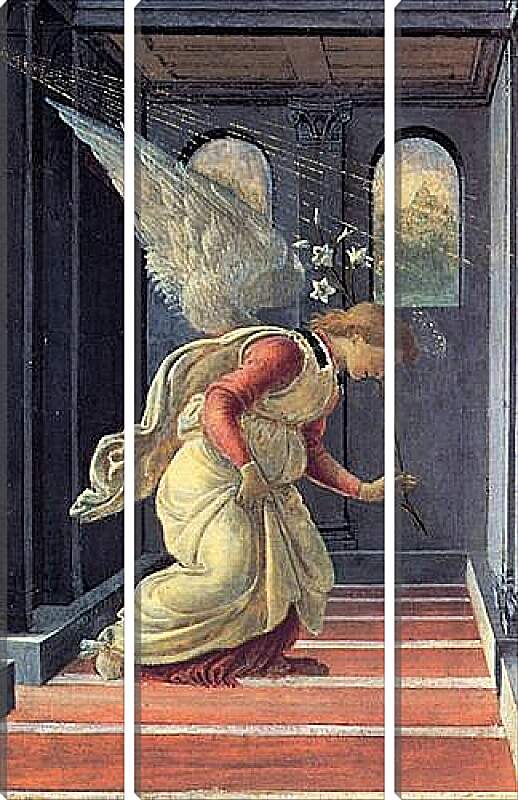 Модульная картина - The Annunciation detail (2) Сандро Боттичелли