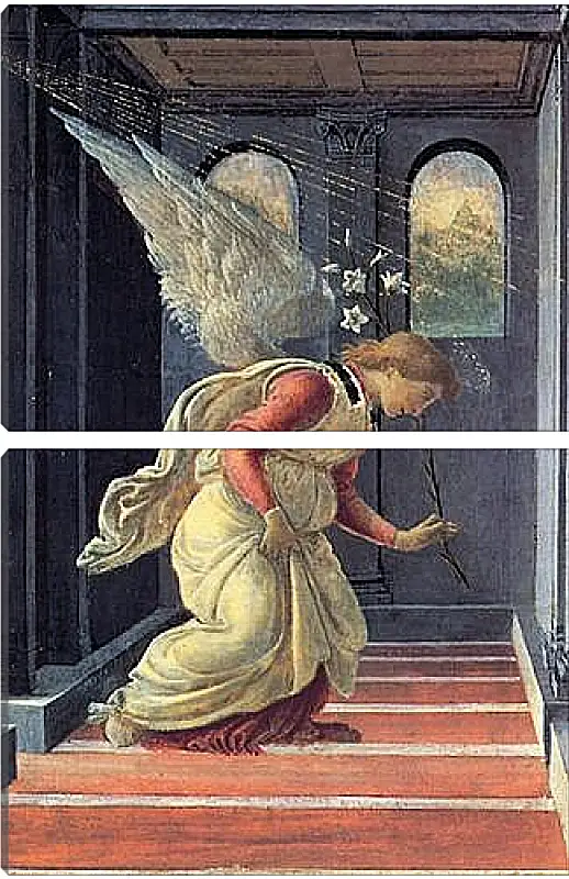 Модульная картина - The Annunciation detail (2) Сандро Боттичелли