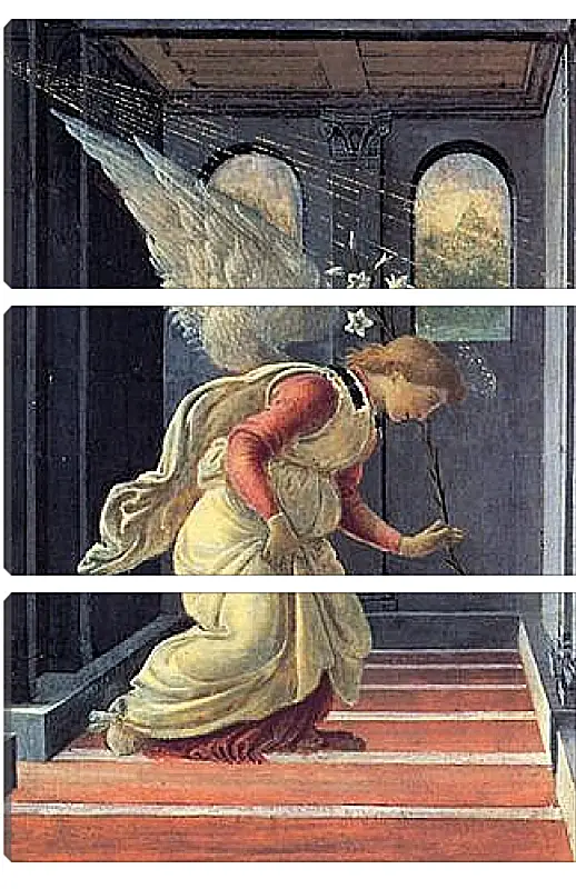 Модульная картина - The Annunciation detail (2) Сандро Боттичелли