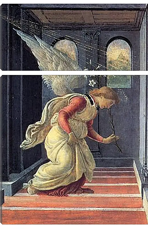 Модульная картина - The Annunciation detail (2) Сандро Боттичелли