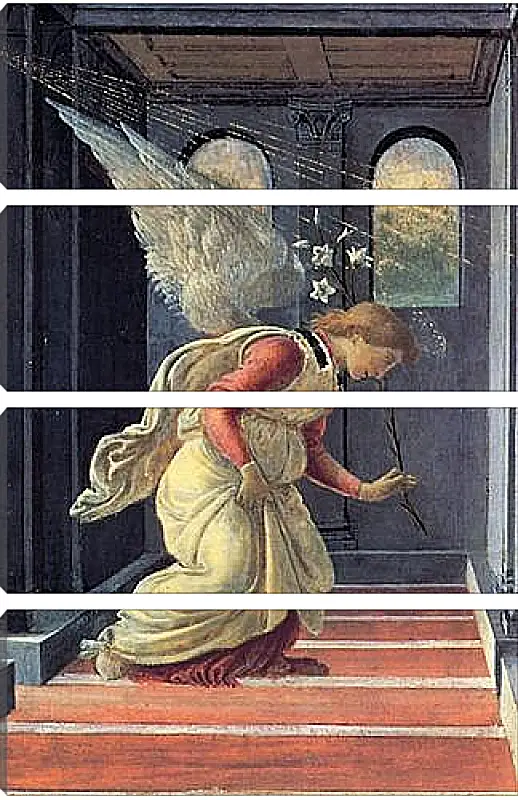 Модульная картина - The Annunciation detail (2) Сандро Боттичелли