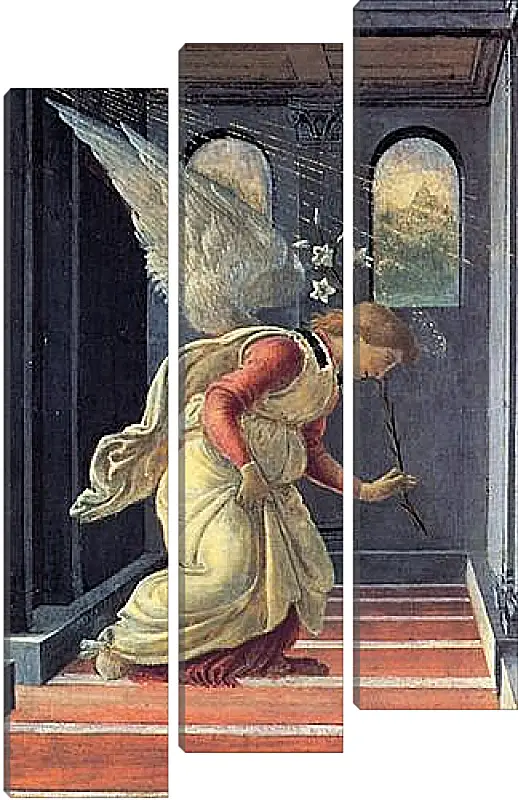 Модульная картина - The Annunciation detail (2) Сандро Боттичелли