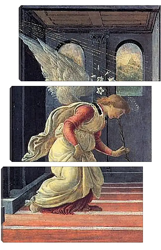 Модульная картина - The Annunciation detail (2) Сандро Боттичелли