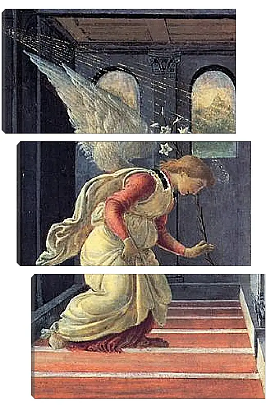 Модульная картина - The Annunciation detail (2) Сандро Боттичелли