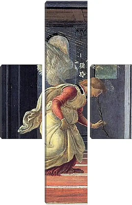 Модульная картина - The Annunciation detail (2) Сандро Боттичелли