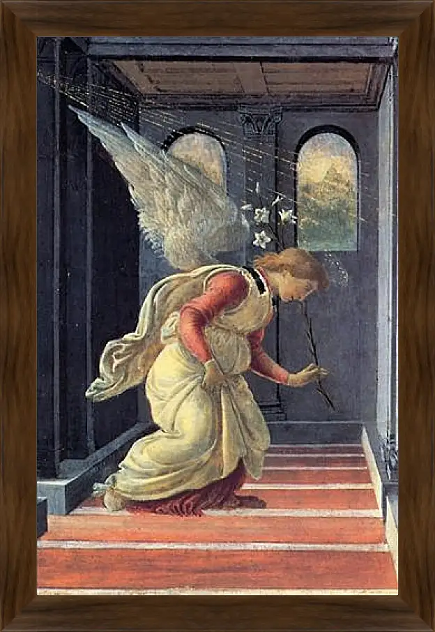 Картина в раме - The Annunciation detail (2) Сандро Боттичелли