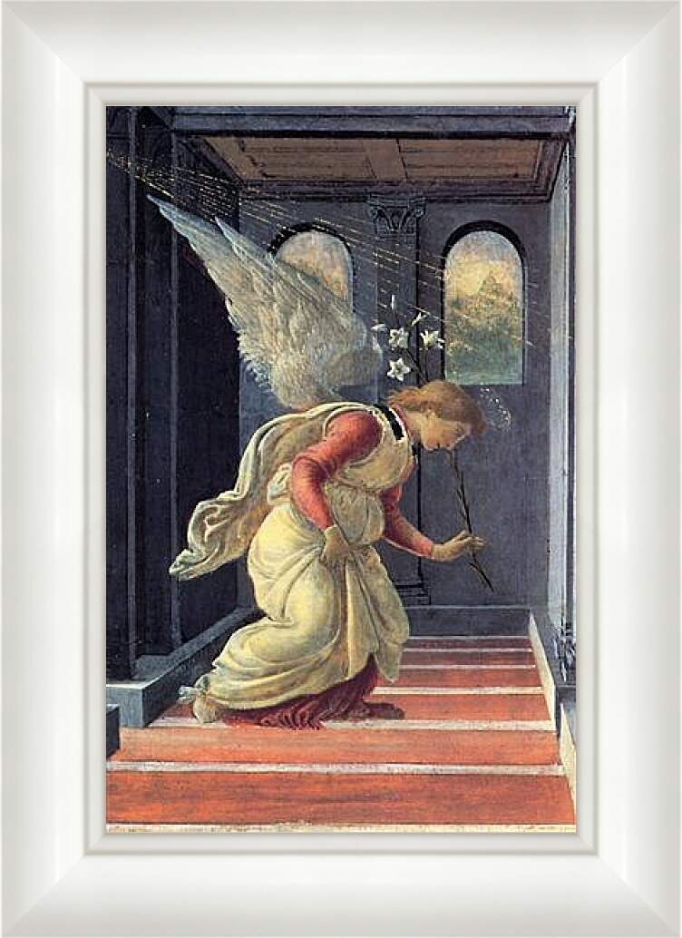 Картина в раме - The Annunciation detail (2) Сандро Боттичелли