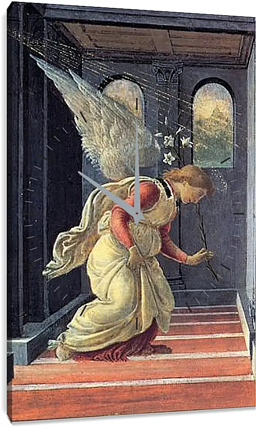 Часы картина - The Annunciation detail (2) Сандро Боттичелли