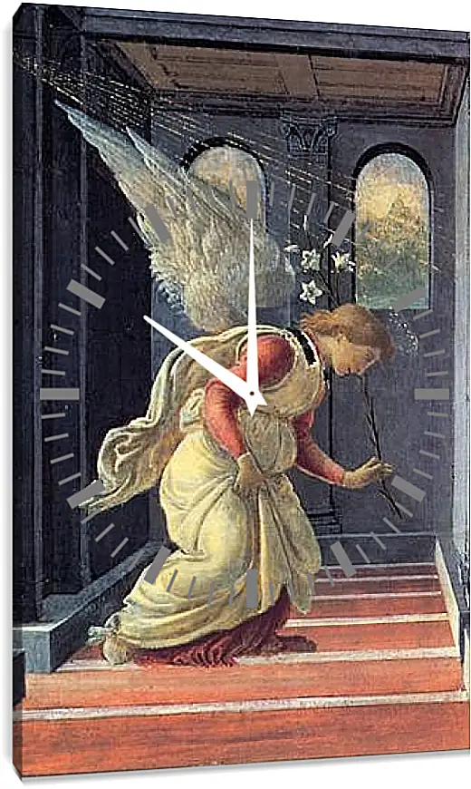 Часы картина - The Annunciation detail (2) Сандро Боттичелли