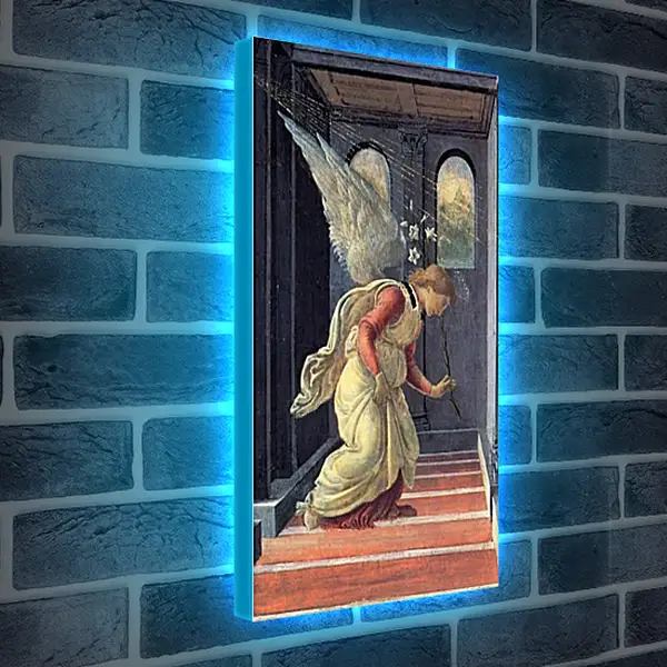 Лайтбокс световая панель - The Annunciation detail (2) Сандро Боттичелли