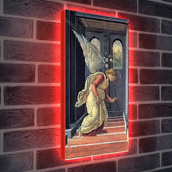 Лайтбокс световая панель - The Annunciation detail (2) Сандро Боттичелли