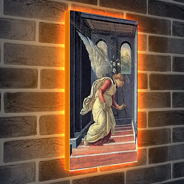 Лайтбокс световая панель - The Annunciation detail (2) Сандро Боттичелли