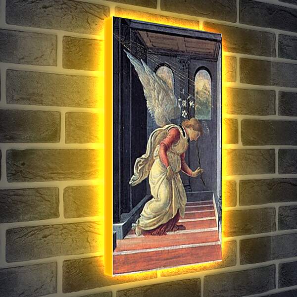 Лайтбокс световая панель - The Annunciation detail (2) Сандро Боттичелли