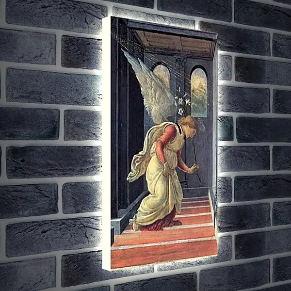 Лайтбокс световая панель - The Annunciation detail (2) Сандро Боттичелли