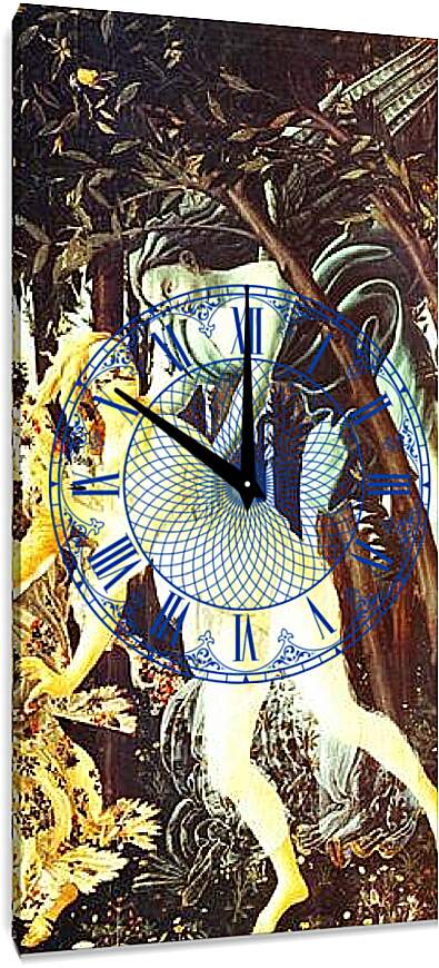Часы картина - Spring (detail)	Сандро Боттичелли