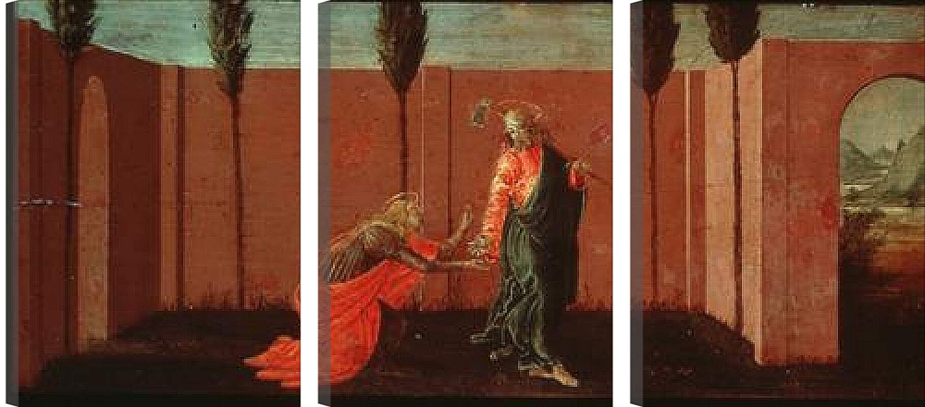 Модульная картина - Saints (4)	 Сандро Боттичелли