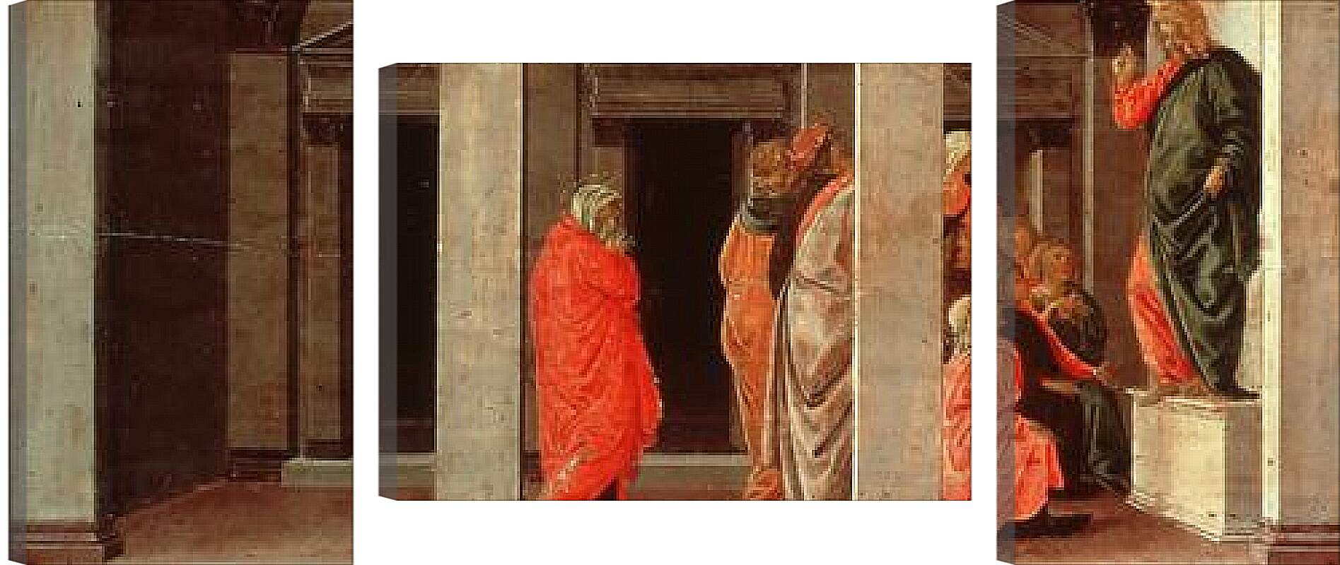 Модульная картина - Saints (3)	 Сандро Боттичелли