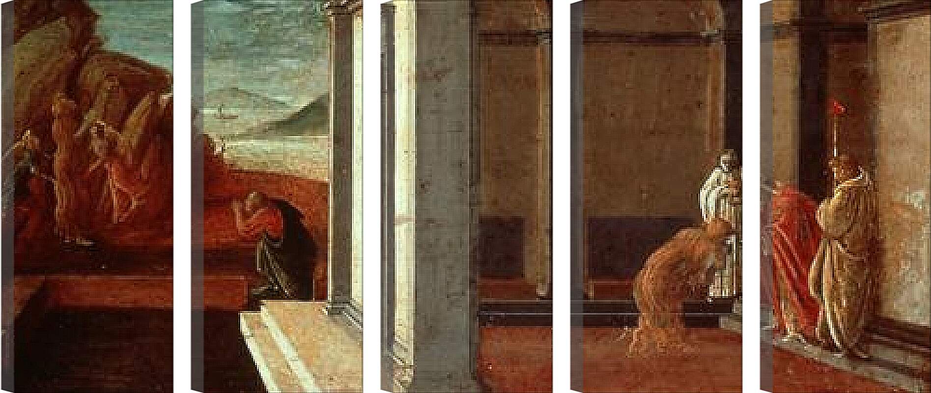 Модульная картина - Saints (2)	 Сандро Боттичелли