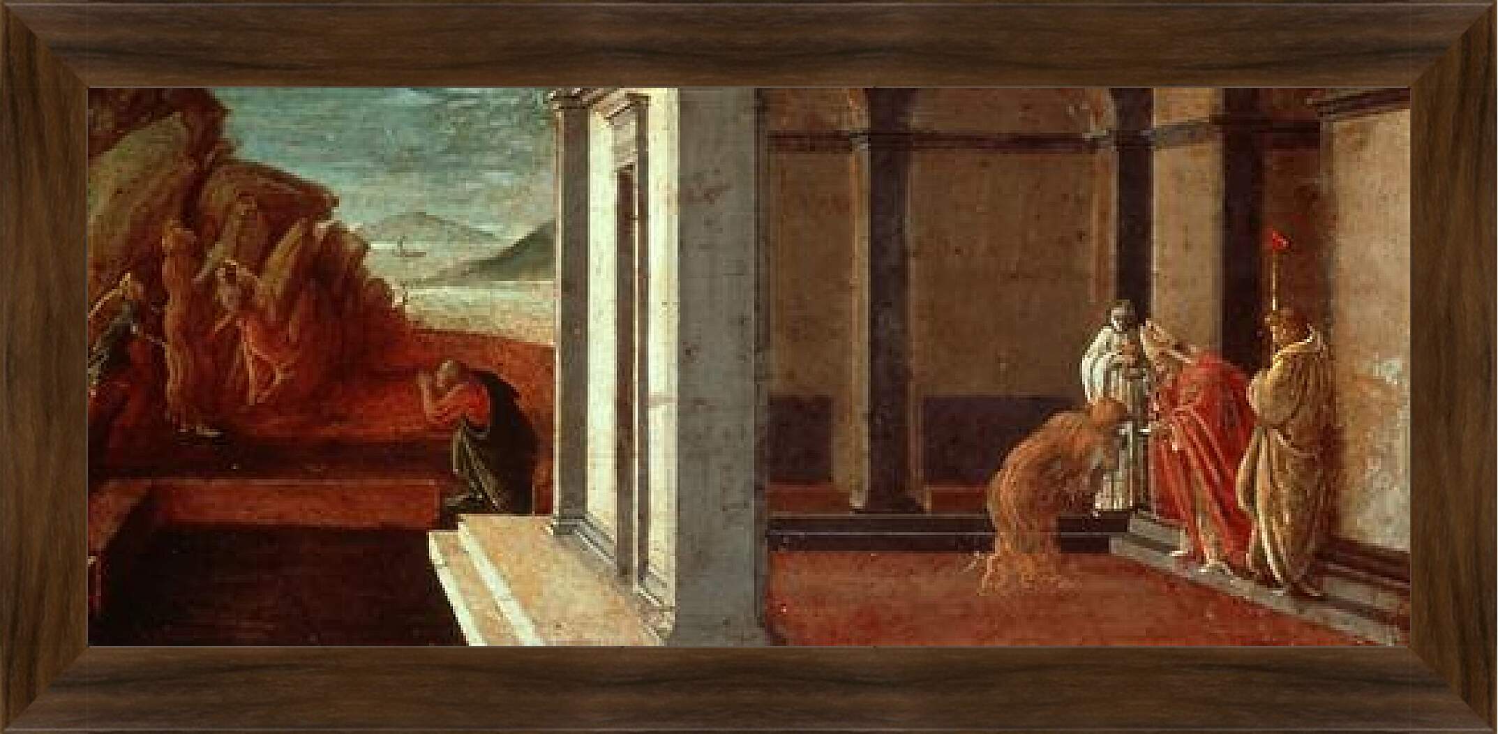 Картина в раме - Saints (2)	 Сандро Боттичелли