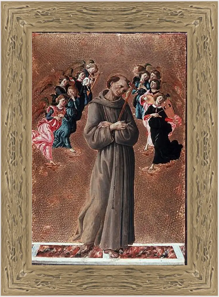 Картина в раме - Saints Сандро Боттичелли