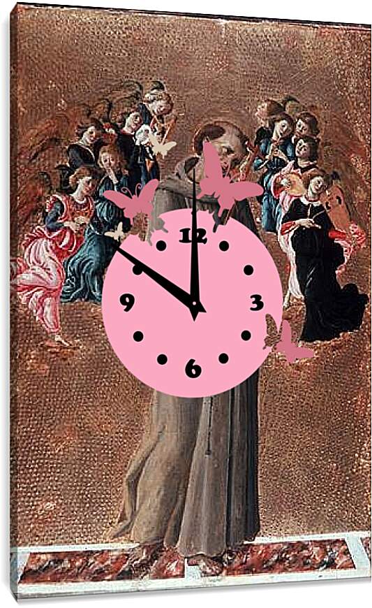 Часы картина - Saints Сандро Боттичелли