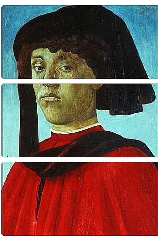 Модульная картина - Portrait (4) Сандро Боттичелли