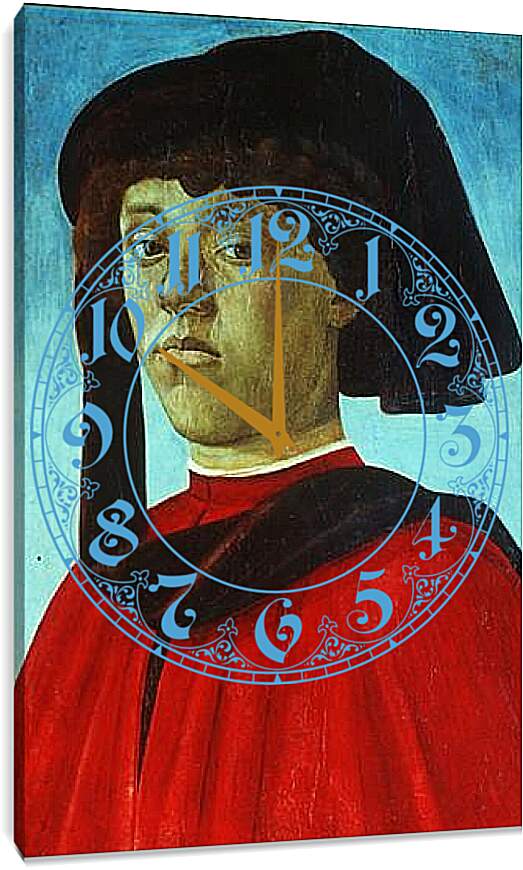 Часы картина - Portrait (4) Сандро Боттичелли