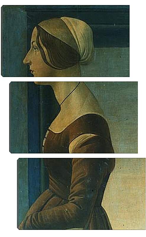 Модульная картина - Portrait (3) Сандро Боттичелли