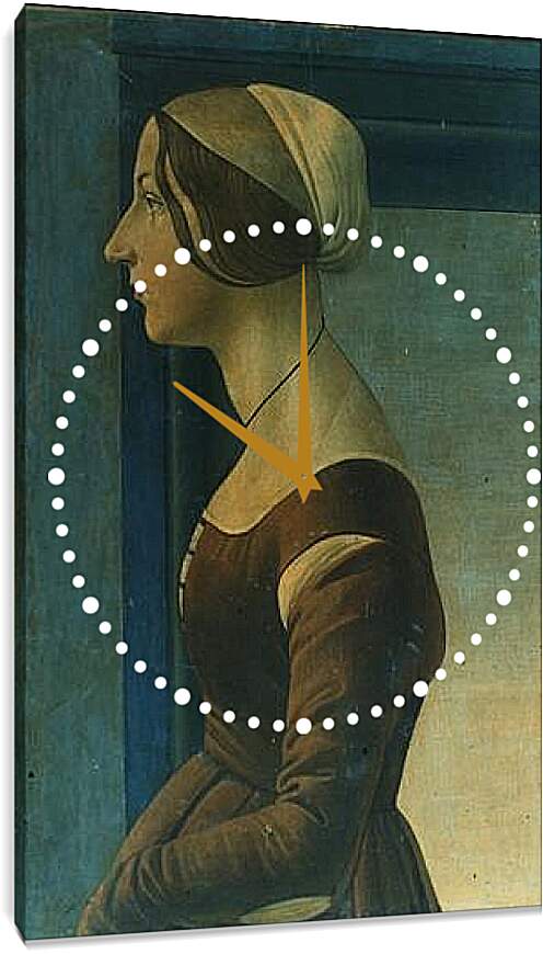 Часы картина - Portrait (3) Сандро Боттичелли