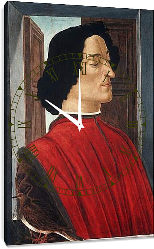 Часы картина - Portrait (2) Сандро Боттичелли