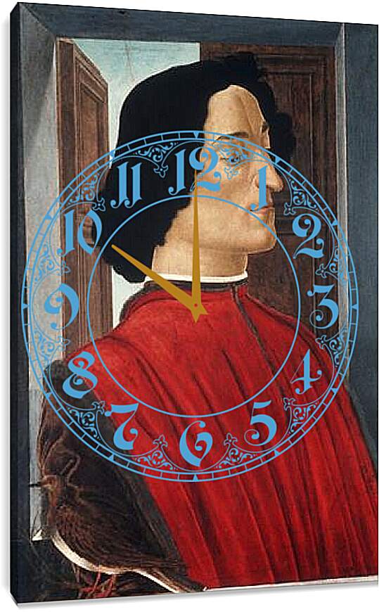 Часы картина - Portrait (2) Сандро Боттичелли