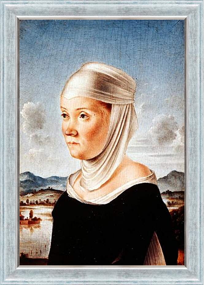 Картина в раме - Nun of S.Sec... Сандро Боттичелли