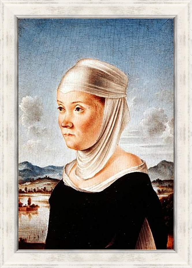 Картина в раме - Nun of S.Sec... Сандро Боттичелли