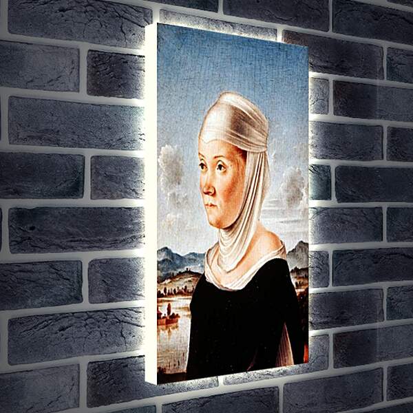 Лайтбокс световая панель - Nun of S.Sec... Сандро Боттичелли