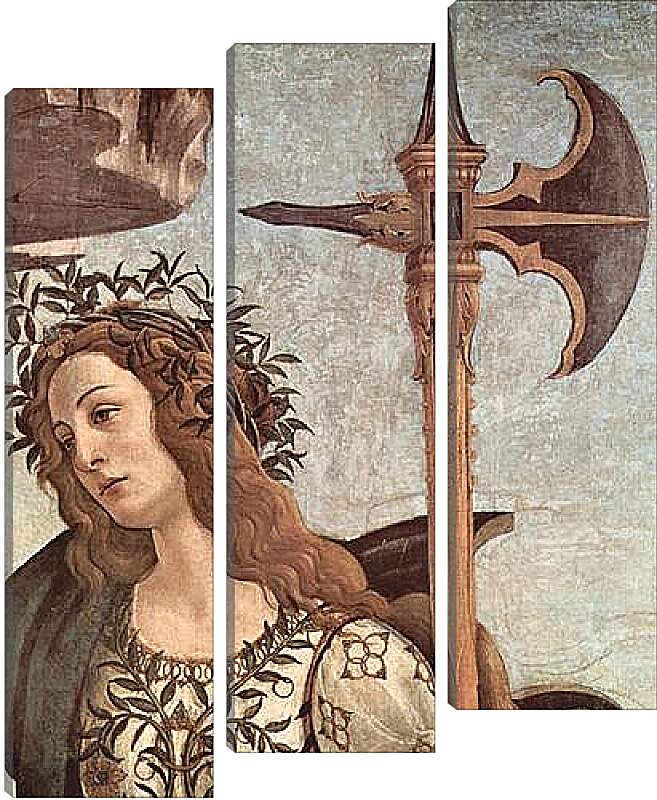 Модульная картина - Minerva and the Centaur (detail) Сандро Боттичелли