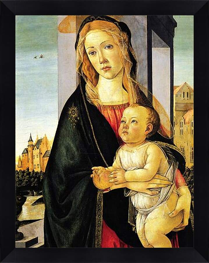 Картина в раме - Madonna (10) Сандро Боттичелли