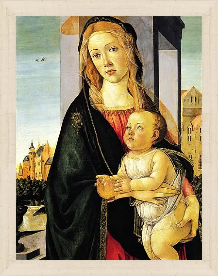 Картина в раме - Madonna (10) Сандро Боттичелли