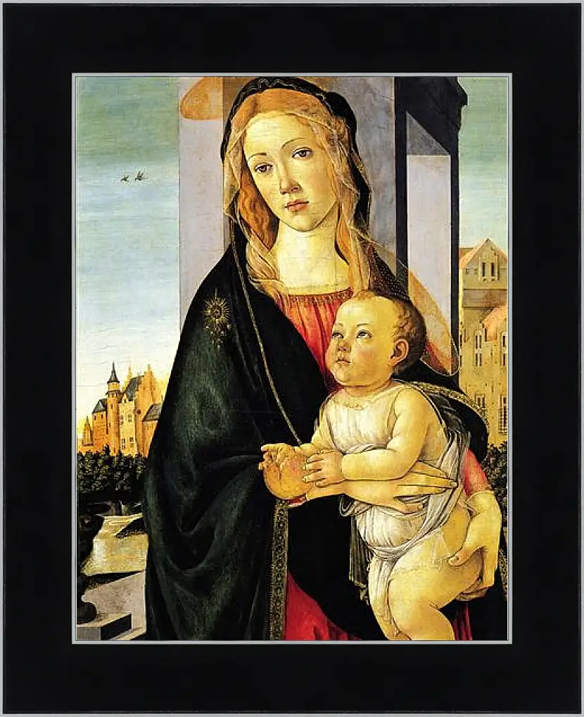 Картина в раме - Madonna (10) Сандро Боттичелли