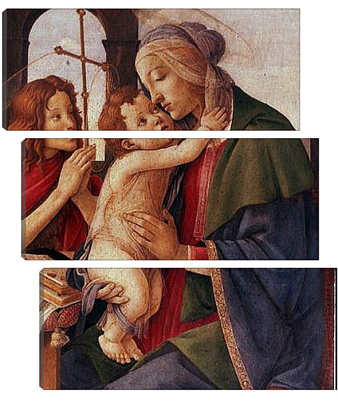 Модульная картина - Madonna (9) Сандро Боттичелли