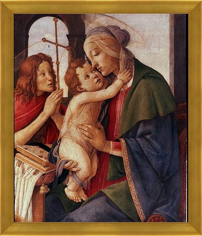 Картина в раме - Madonna (9) Сандро Боттичелли