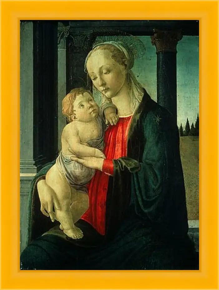 Картина в раме - Madonna (8) Сандро Боттичелли