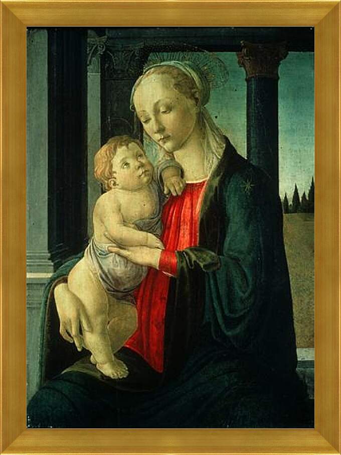 Картина в раме - Madonna (8) Сандро Боттичелли