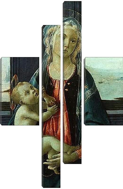 Модульная картина - Madonna (7) Сандро Боттичелли