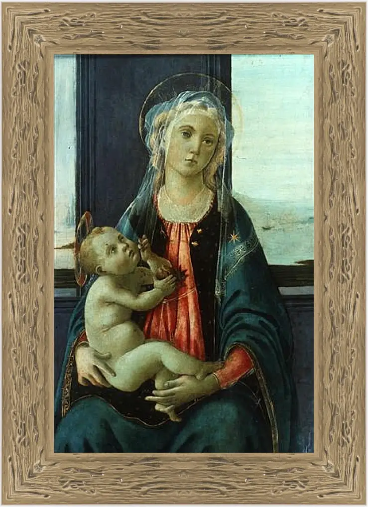 Картина в раме - Madonna (7) Сандро Боттичелли