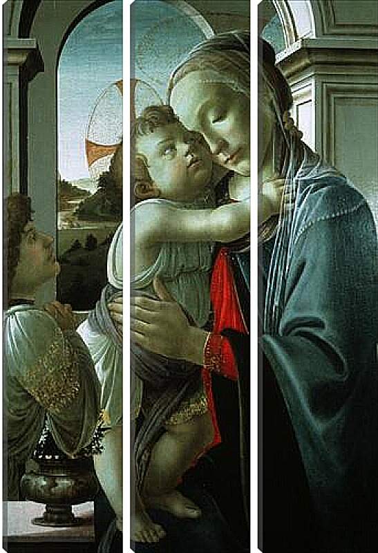 Модульная картина - Madonna (5) Сандро Боттичелли